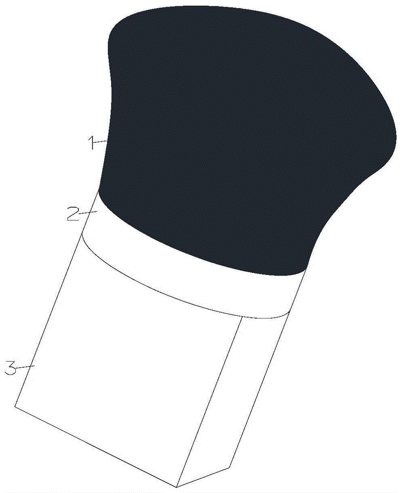 一种多功能化妆刷的制作方法