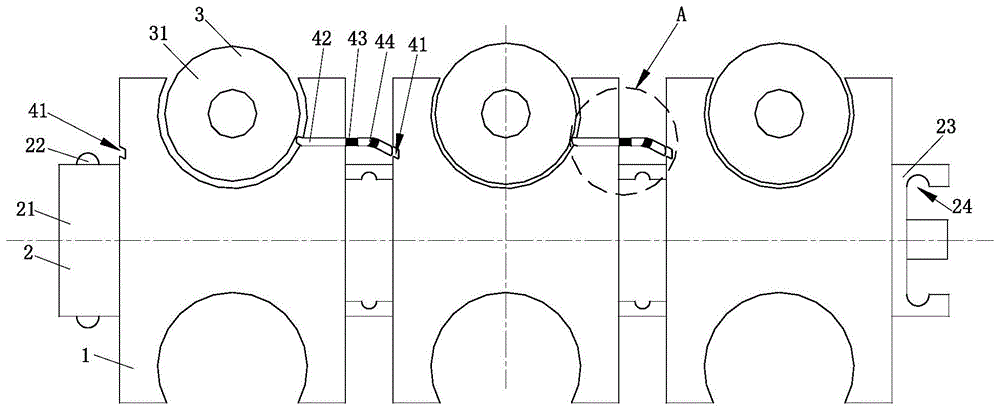 一种动、定滑轮转换的组合式滑轮组的制作方法