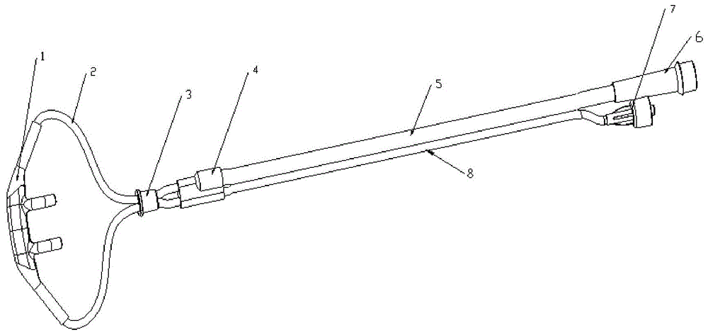 一种新型二氧化碳鼻氧管的制作方法
