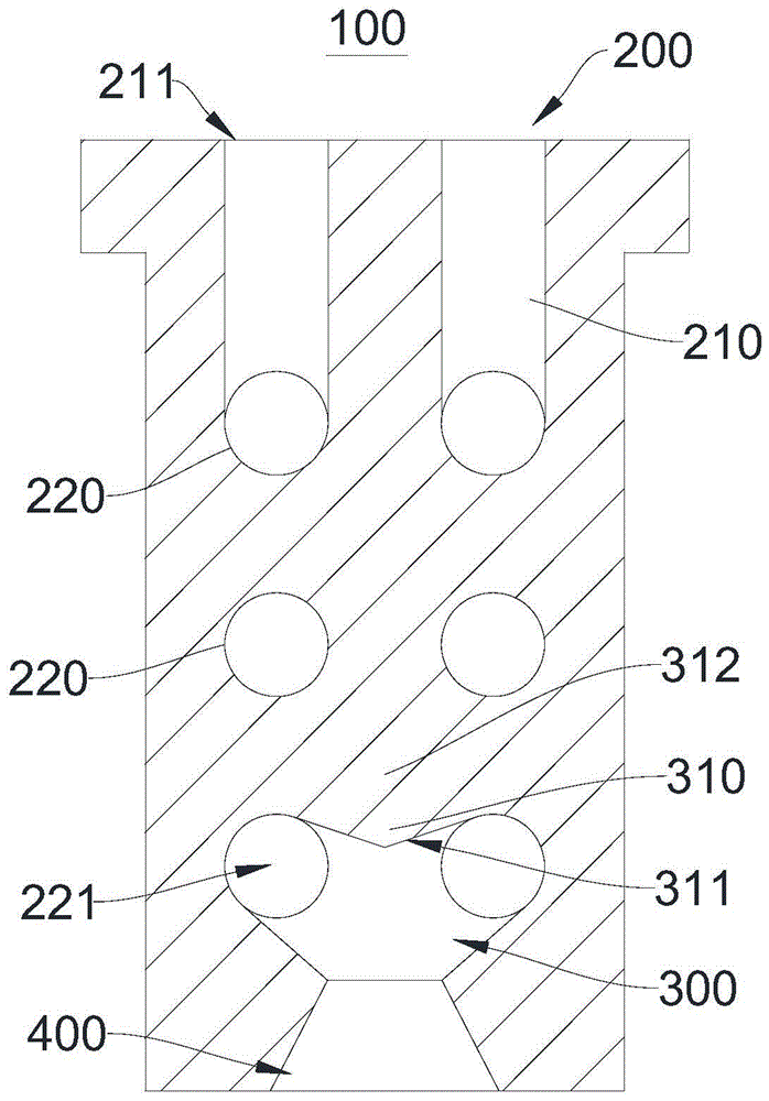 螺旋连铸浸入式水口的制作方法