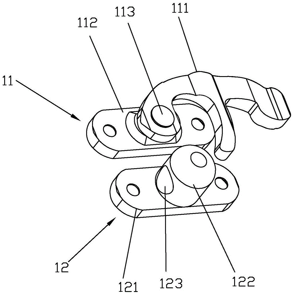 牛角锁钩夹具的制作方法