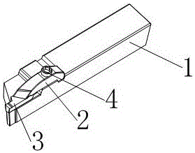 槽刀压紧定位结构的制作方法