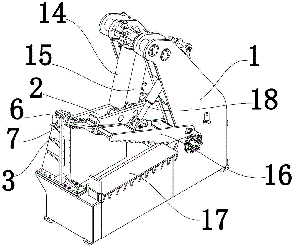 一种剪切机的刀架与销轴的连接结构以及剪切机的制作方法