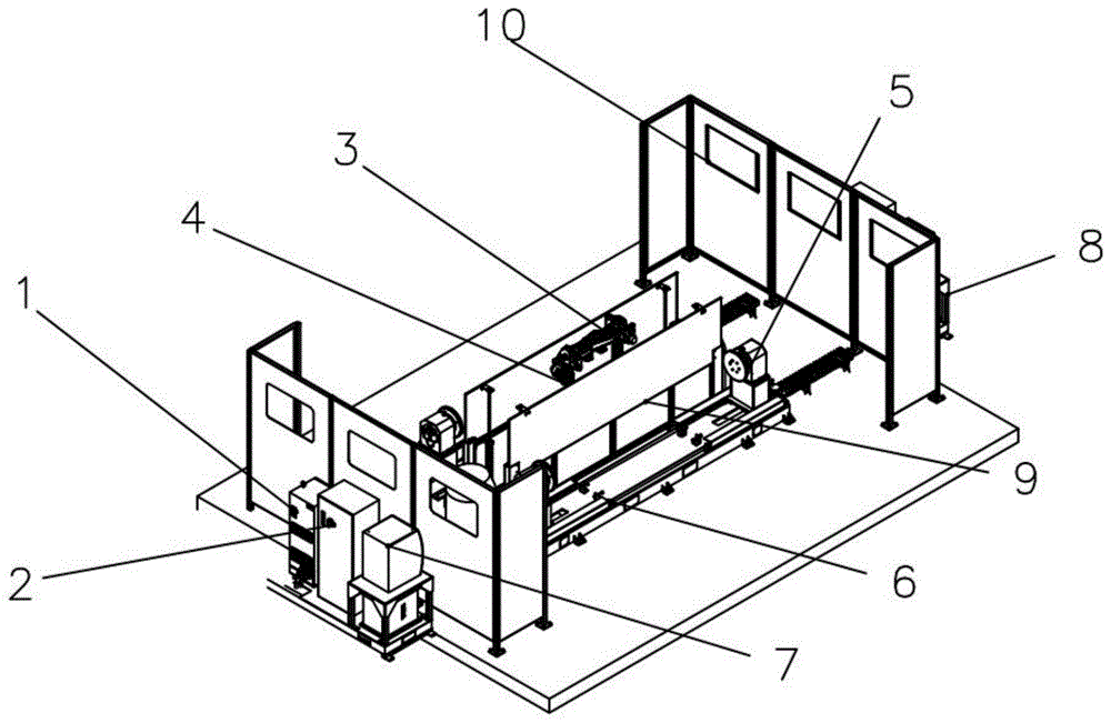 一种基于激光跟踪的机器人工作站的制作方法