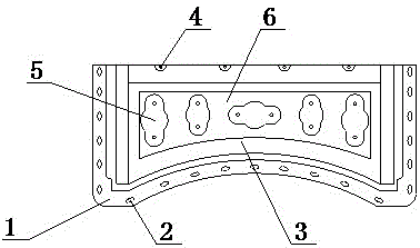 一种草坪护栏栏板模具的制作方法