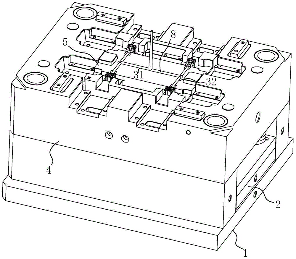 注塑模具顶针延时顶出结构的制作方法