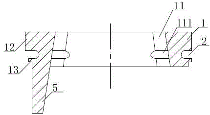 回转式压盖机抓盖装置中的压盖模的制作方法