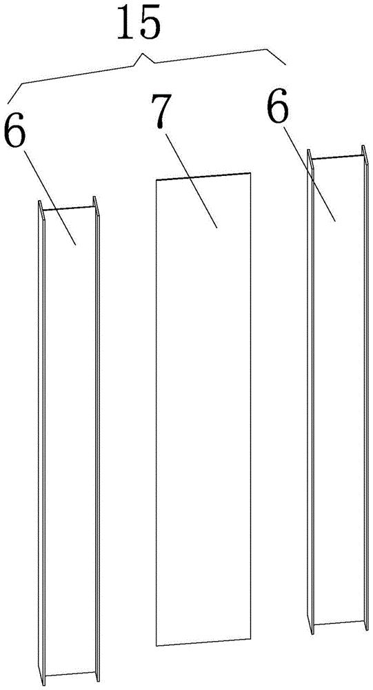 一种钢连梁-PEC联肢墙刚性连接节点构造的施工方法与流程