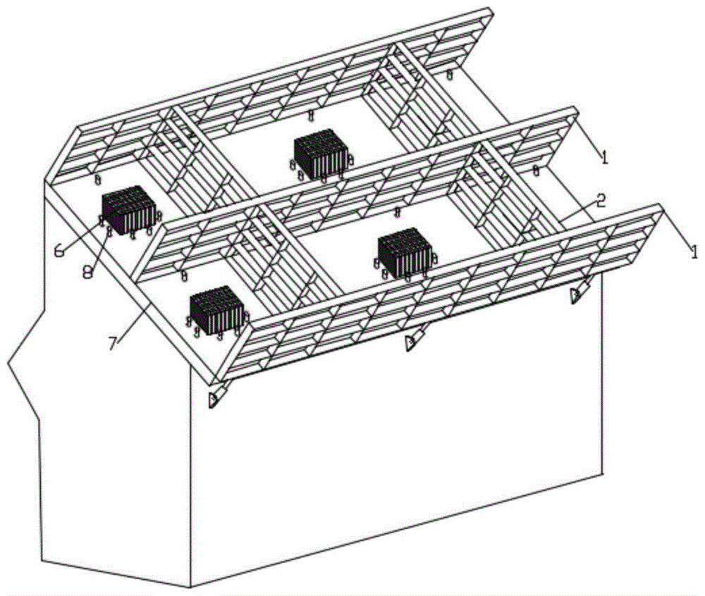 一种破坏屋盖表面气漩涡形成的实测建筑的制作方法