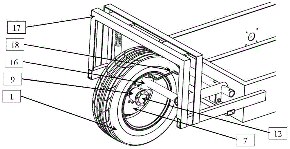 带横杆的U型悬挂系统的制作方法