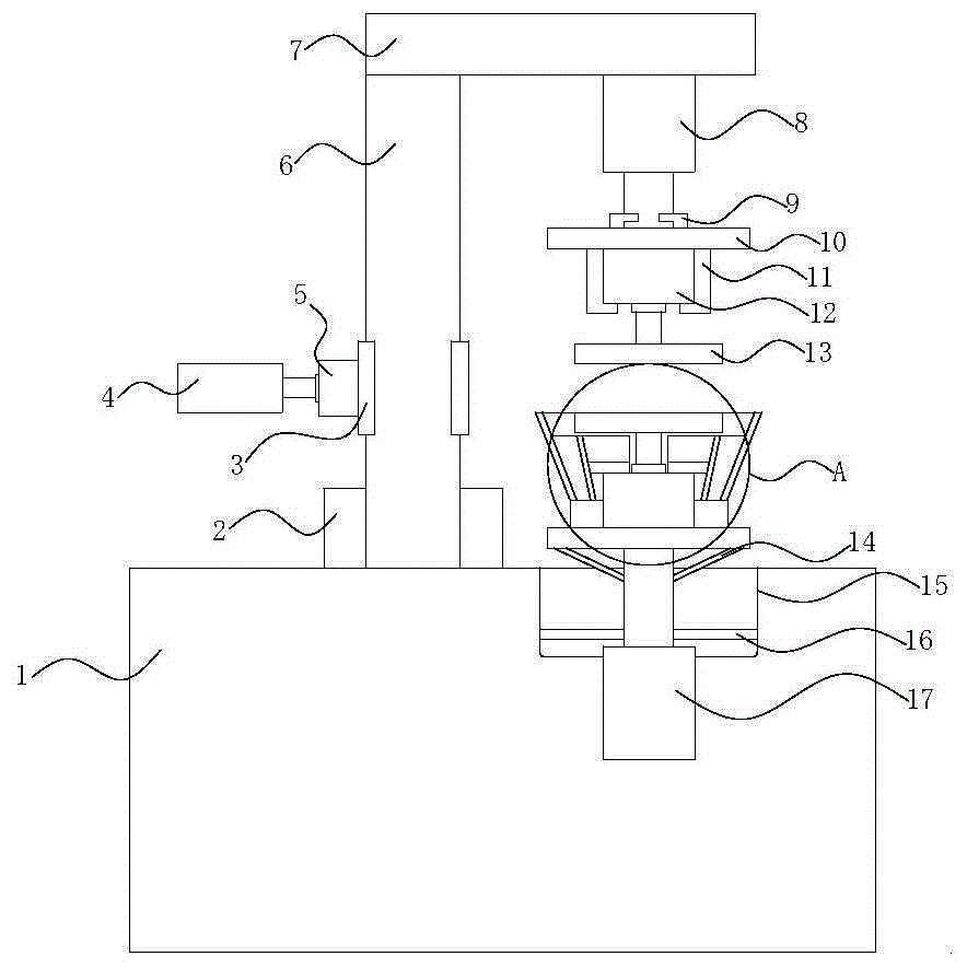 一种生产精密轴承过程中使用双端面磨床的制作方法