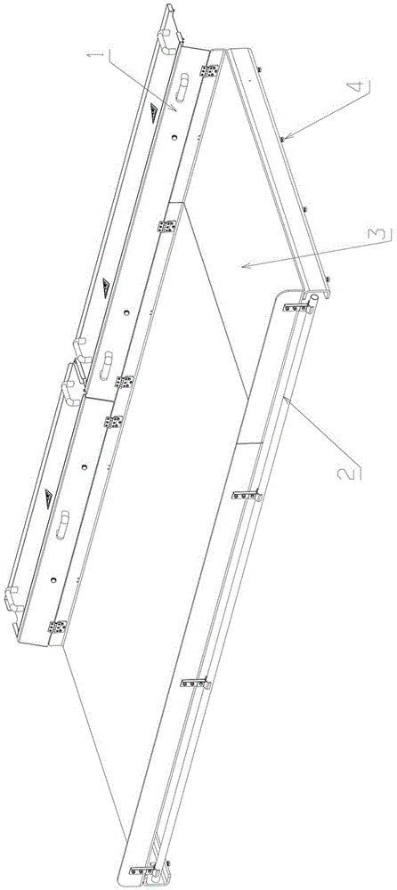 一种带复合功能的经编机重载工作走道的制作方法