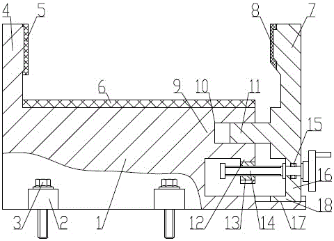 新型塑胶注塑模具装置的制作方法