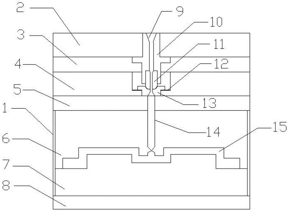 一种基于冷流道模成型的注塑模具的制作方法