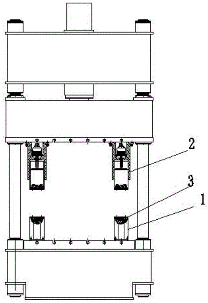 具有行程精确调节功能的液压机限位柱装置的制作方法