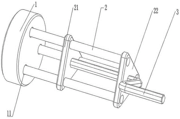 一种便于拆装旋转压片机冲模的摇杆装置的制作方法