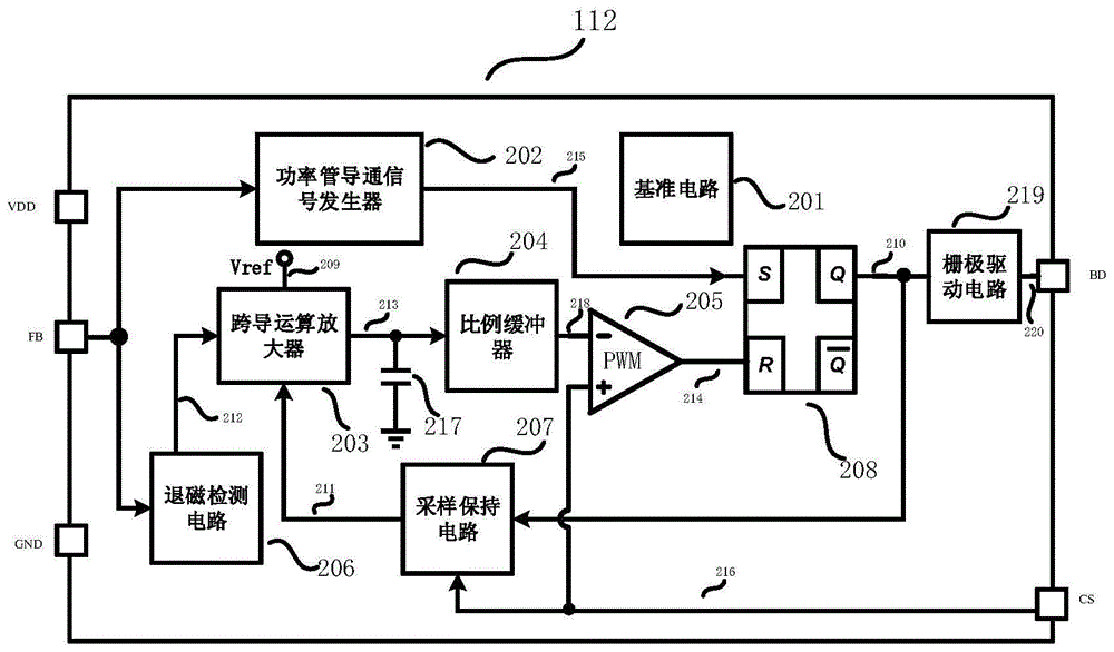 一种恒流控制电路及开关电源电路的制作方法