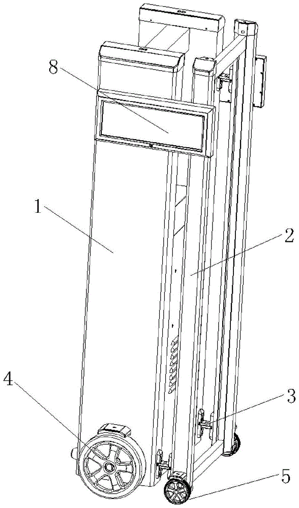 一种组装式伸缩门机头及伸缩门的制作方法