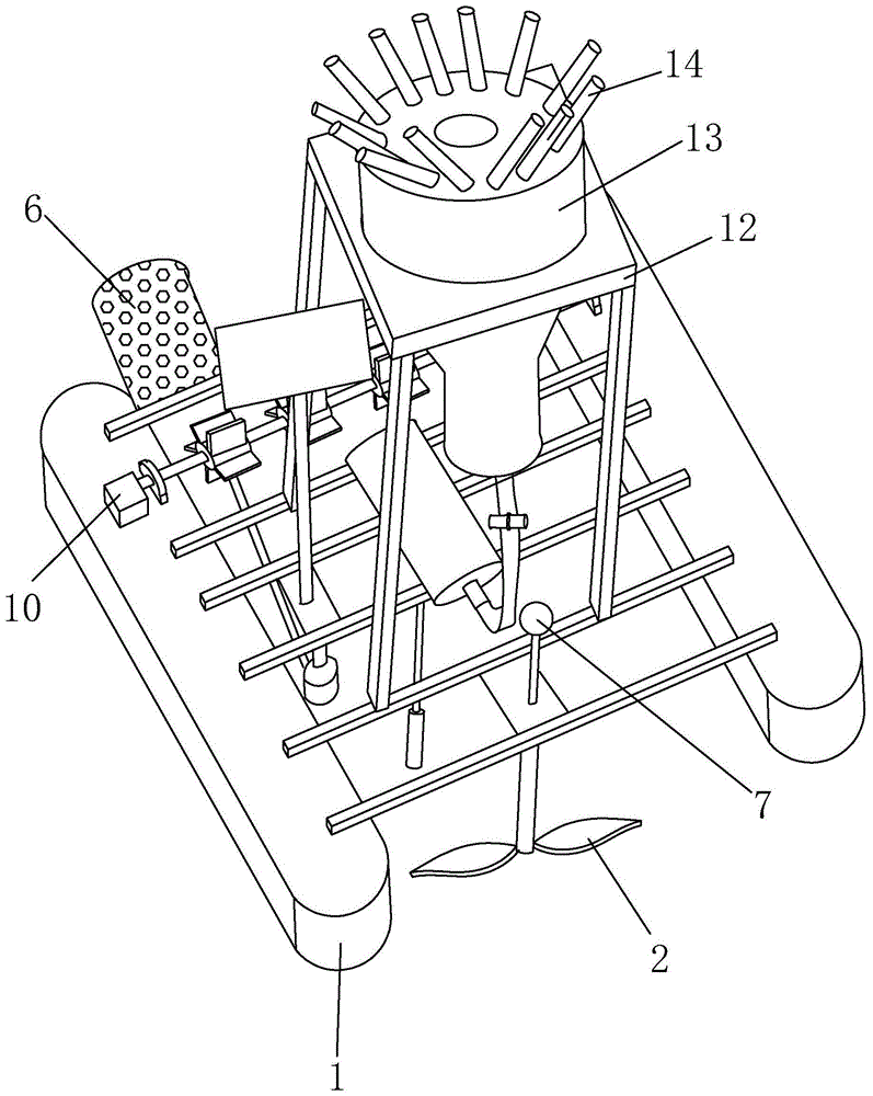 一种河道水体直接净化处理系统的制作方法