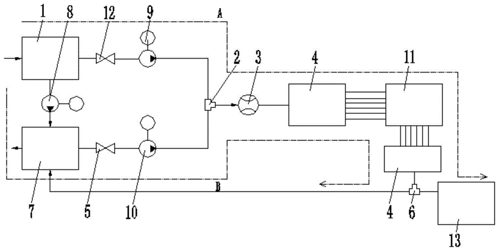 一种大体积混凝土冷却系统的制作方法