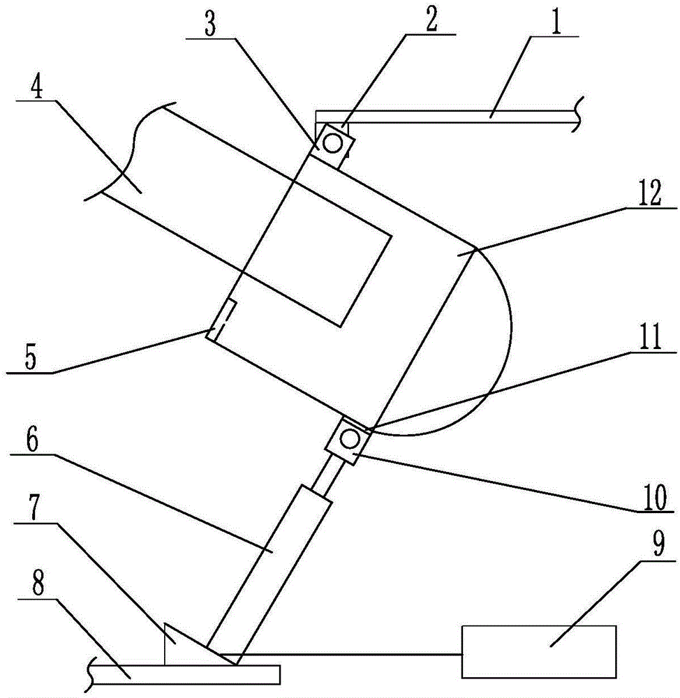 矿用溜井锁口装置的制作方法