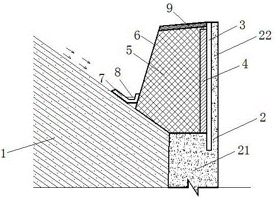 坡面碎屑流防护结构的制作方法