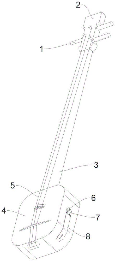 一种三弦琴的制作方法