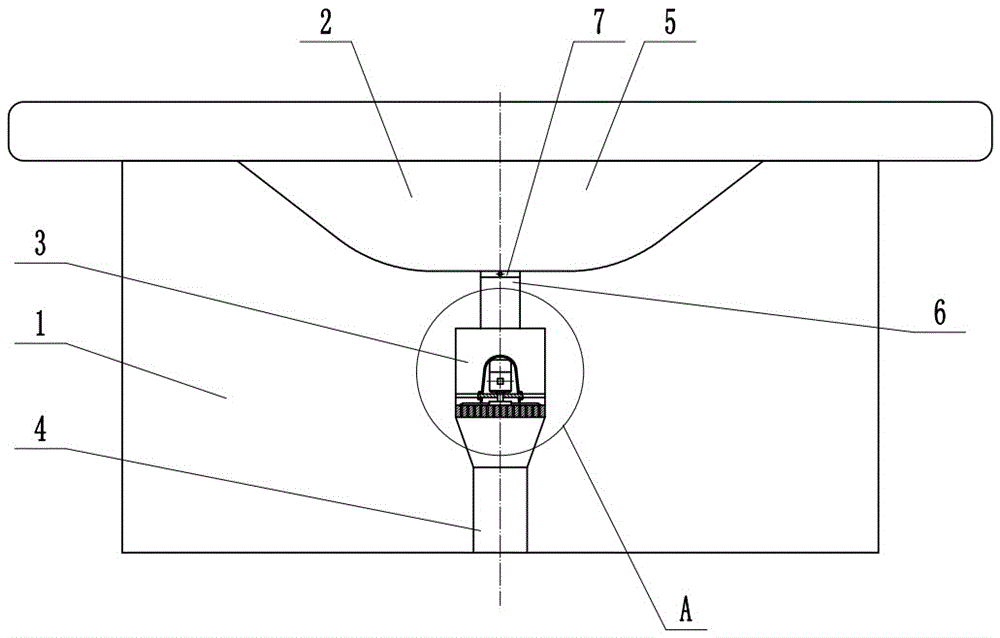 一种具有碎发功能的浴室柜的制作方法