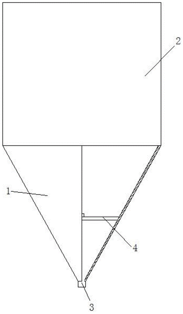 一种尾砂充填砂仓结构的制作方法