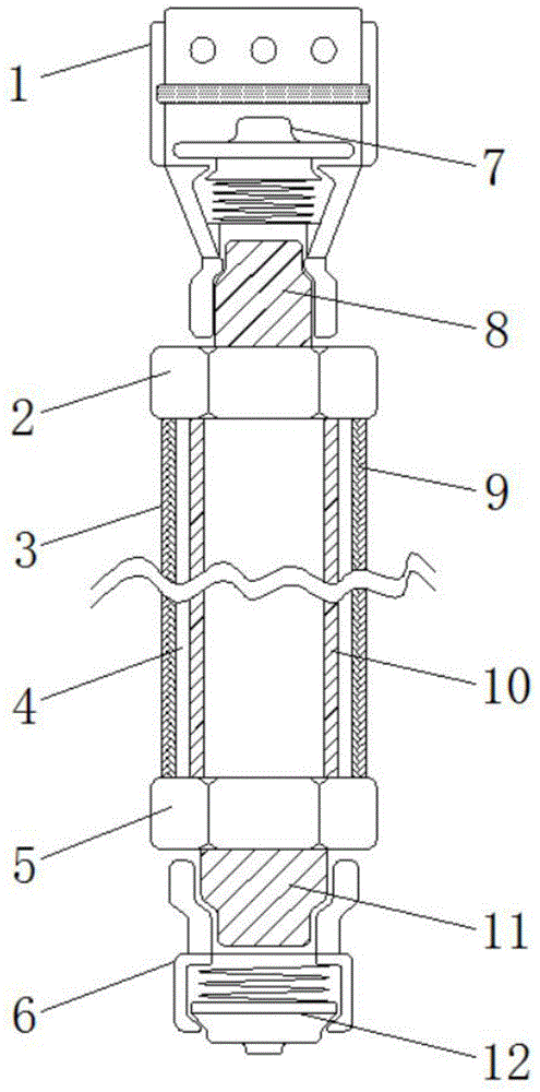 一种方便连接的高压编织软管的制作方法