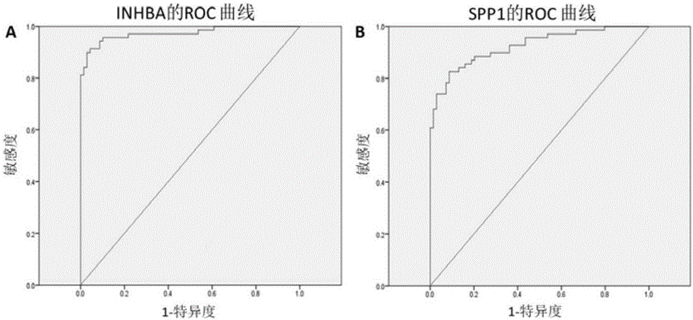 分子标志物INHBA和SPP1及其应用的制作方法