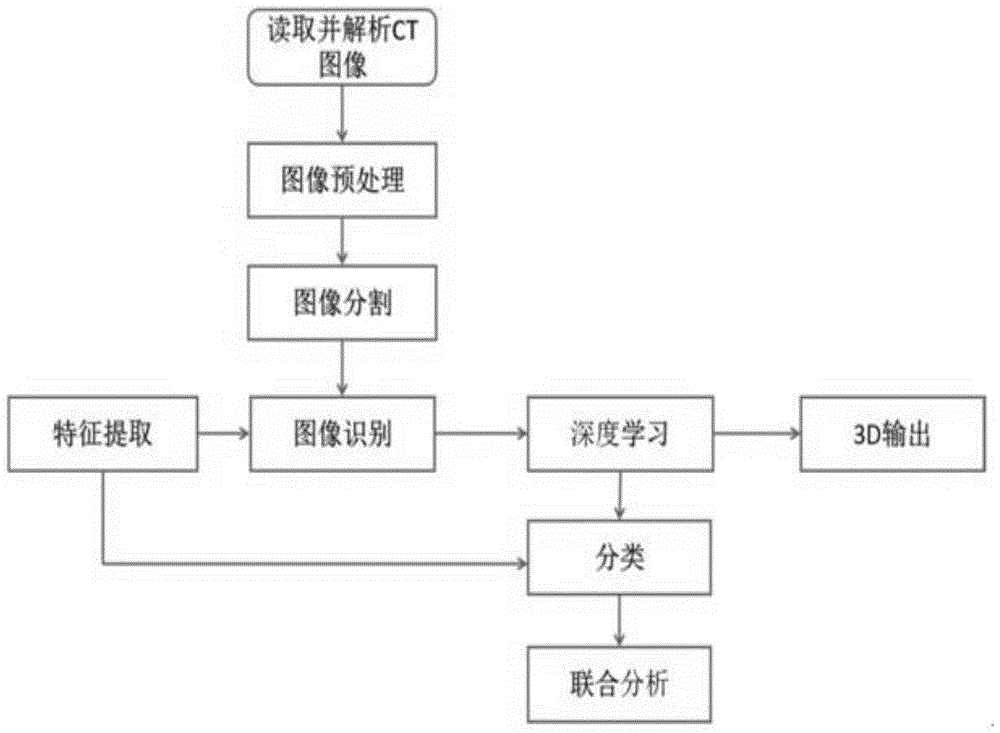 一种基于多特征的肺部CT图像关联规则方法与流程