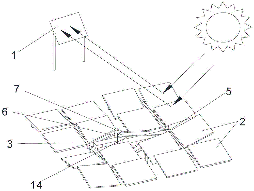 聚光太阳能塔的制作方法