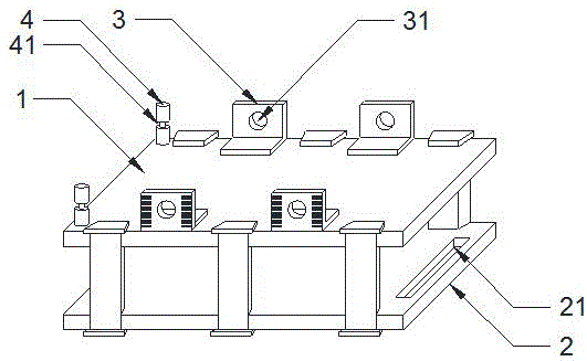 一种电瓶车无刷电机控制器线路板的连接结构的制作方法