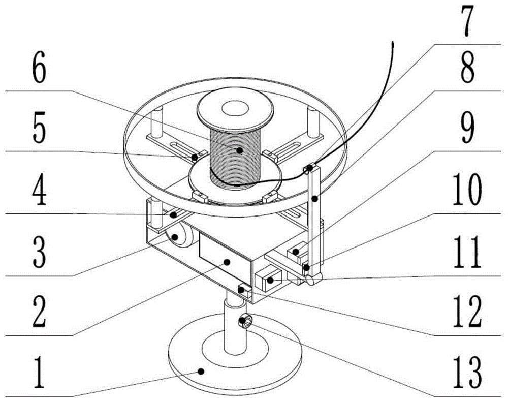 一种绕线机自动送料器的制作方法
