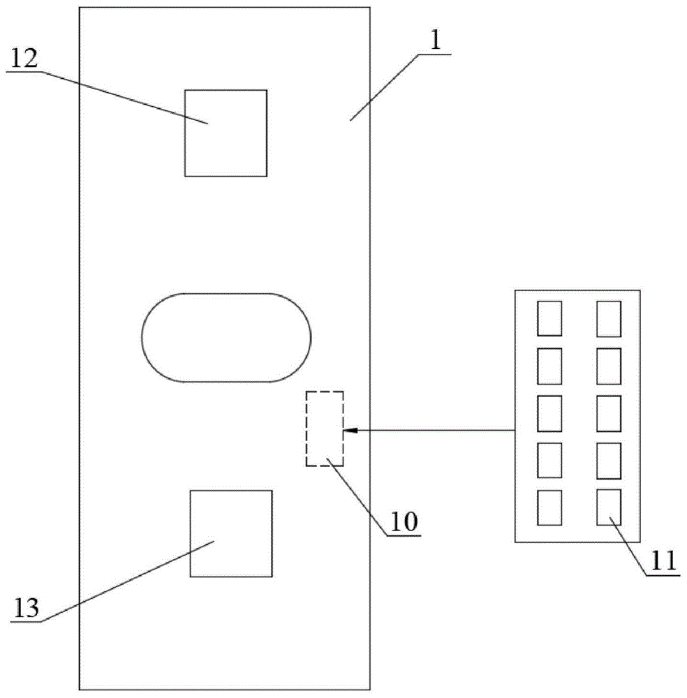 一种测温结构及锂电池的制作方法