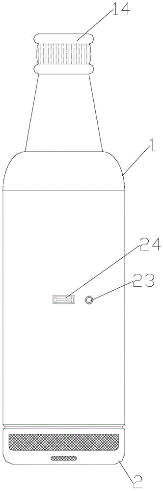 一种瓶型音箱的制作方法