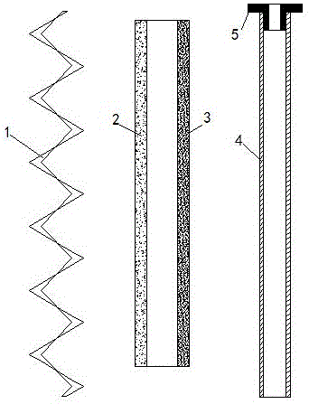 一种无轴螺旋片式抑胀管及其使用方法与流程