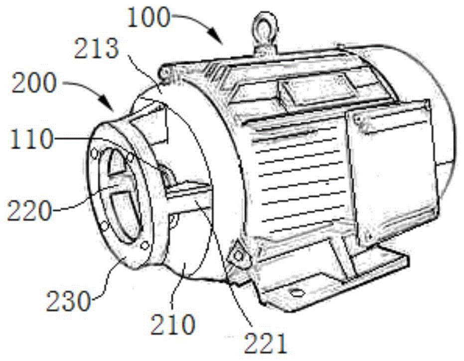 一种低噪音直插式柱塞泵电机的制作方法
