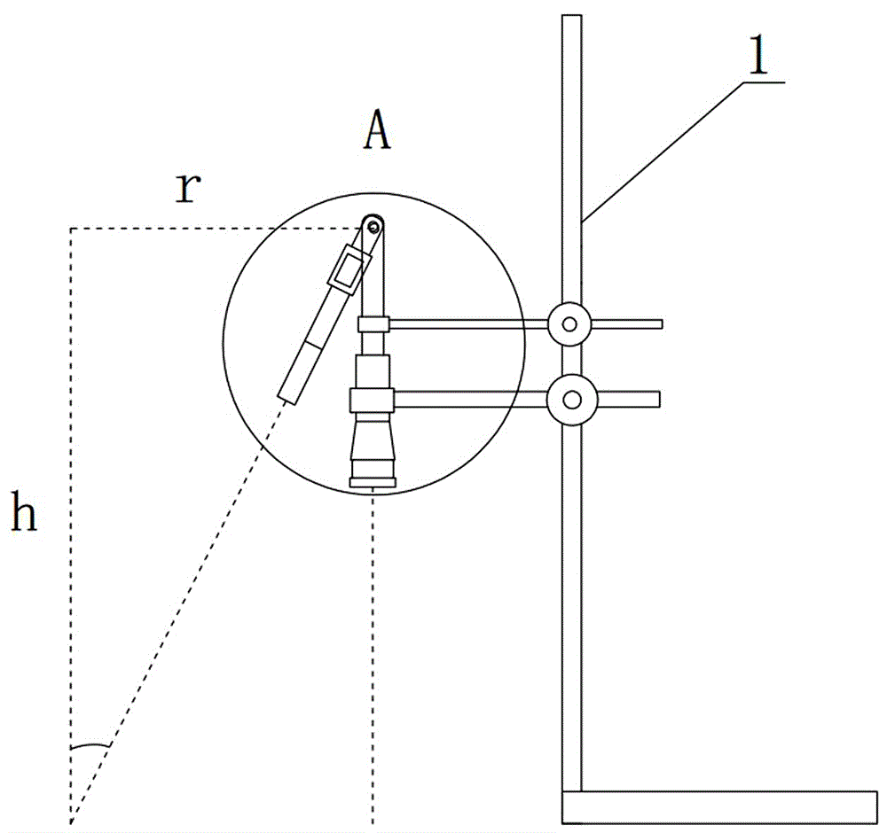 一种可调整光圈式直径测量仪的制作方法