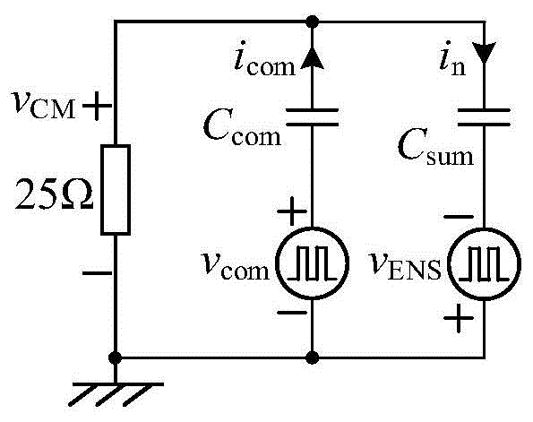 一种抑制Buck变换器共模传导干扰的共模电压对消方法及电路与流程