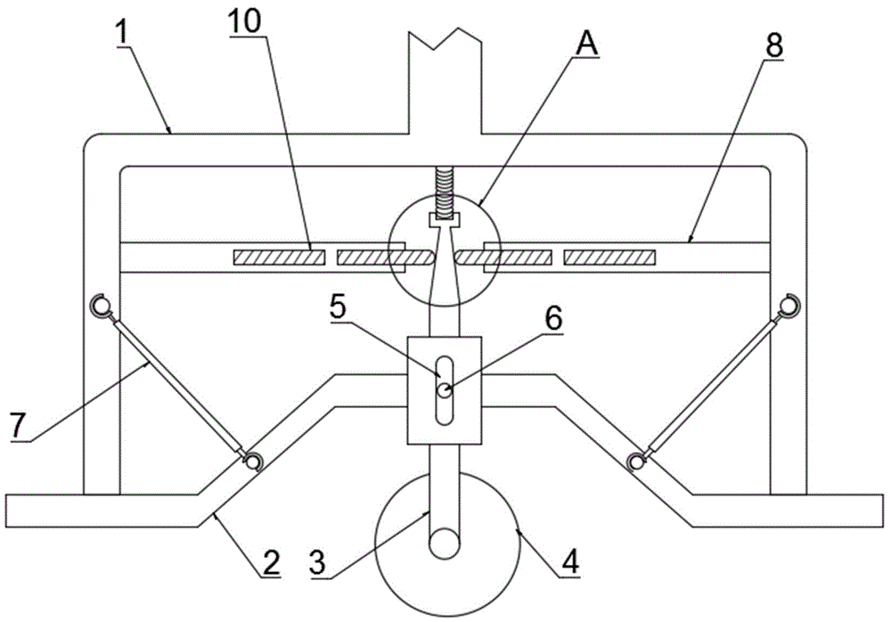 一种玩具车减震机构的制作方法