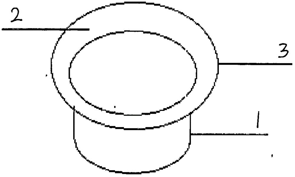 一种宽檐翘边小盆的制作方法