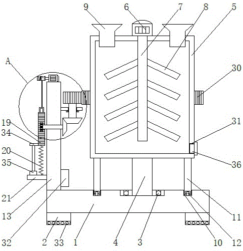 一种天然气水合物抑制剂生产用合成装置的制作方法