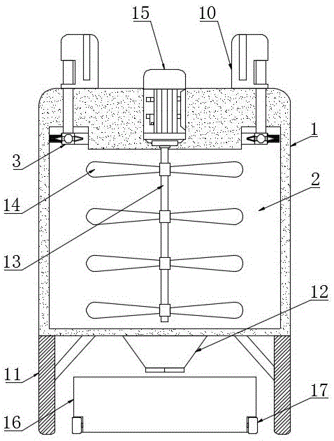 一种地坪涂料用反应釜的制作方法