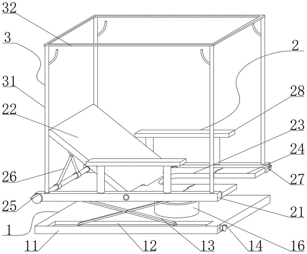 一种内科用灌肠躺椅的制作方法