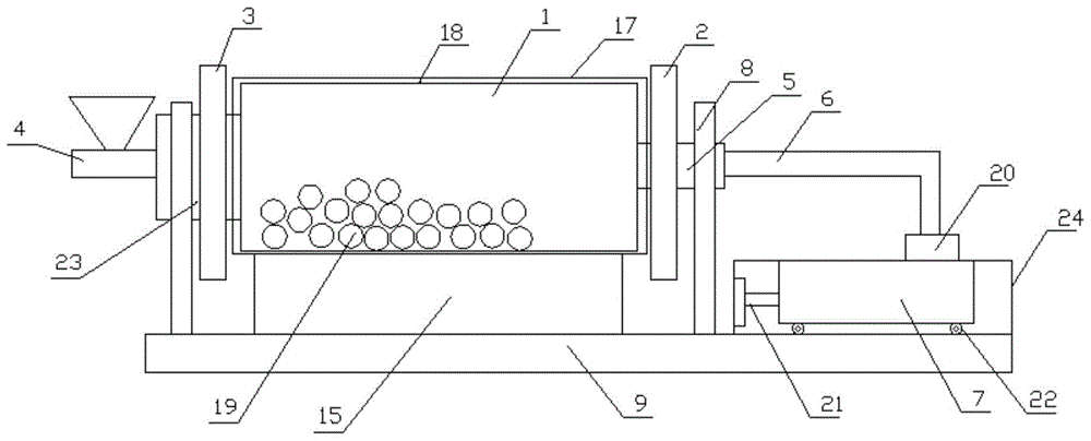 一种PTC热敏电阻原料球磨机的制作方法