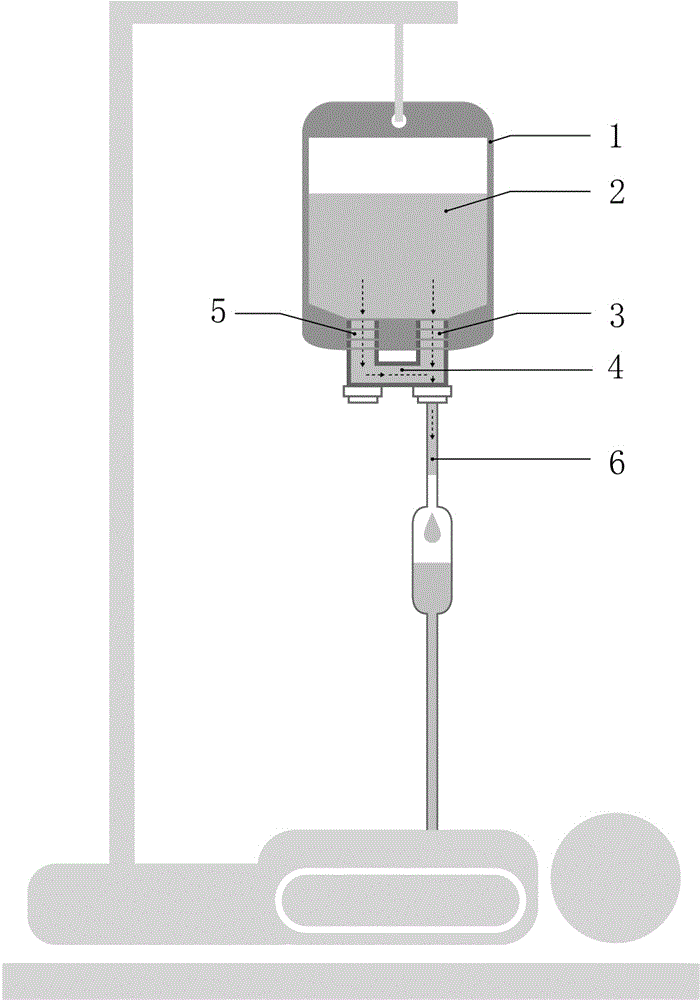 一种滴净型桥式连通双口管及包括所述双口管的输液容器的制作方法