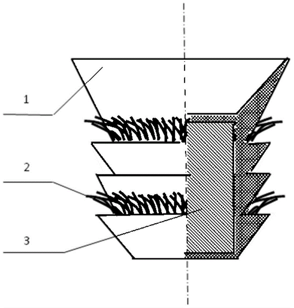 套管凹槽清洗固井碰压胶塞的制作方法