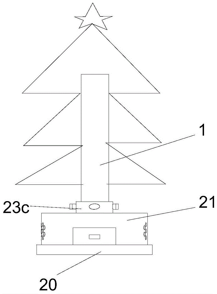 一种圣诞树的制作方法
